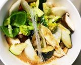 レンジ肉無きな粉焼きそば味白菜回鍋肉風作り方15写真