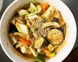 レンジ肉無きな粉焼きそば味白菜回鍋肉風作り方20写真
