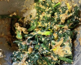 だしがら活用♪ほうれん草のごま味噌マヨ作り方2写真