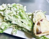 サクッと・春菊の天ぷら作り方8写真