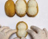 サンタ・トナカイ・雪だるまいなりキャラ弁作り方1写真