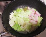 フライパンのみ☆皿うどん風パスタ作り方3写真
