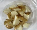 大量消費　アンチョビ風味のフライドポテト作り方2写真