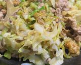 カレー味のキャベツとチーズと豚こま春巻き作り方5写真