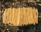 釜玉うどんと小麦粉で作った麺で釜玉うどん作り方10写真
