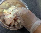 節約◎鶏むね肉の柔らかネギだく油淋鶏作り方3写真