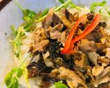 市販惣菜●鯖の甘煮めし作り方2写真