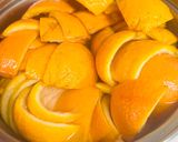 夏蜜柑や柑橘の🍊ピールとオランジット作り方2写真