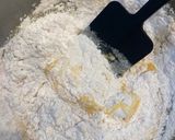 米粉クッキー　紫いもラテ味　型抜き作り方3写真