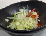 茹キャベツのニンニクネギ辛中華ソースかけ作り方3写真