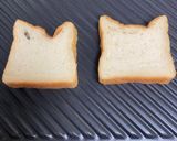 ちくわパン 猫Ver.作り方1写真