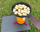 厚揚げの韓国風ねぎマヨ焼き作り方2写真