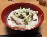 具沢山！とろとろネギの豆乳うどん作り方8写真