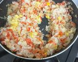 海老炒飯作り方5写真