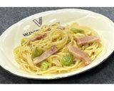 そら豆とベーコンのクリームパスタ★動画★作り方26写真