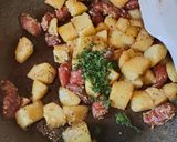 ソーセージとじゃがいものマスタード炒め作り方5写真