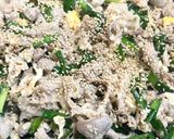 超簡単☆豚こまニラ玉味噌炒め！作り方4写真