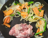 【栄養◎ご飯すすむ】野菜と肉の黒胡椒炒め作り方3写真