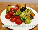 焼きカボチャとブロッコリーのサラダ作り方4写真