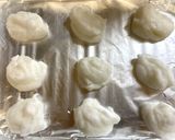 貝のお尻を安定させて焼く方法例えばサザエ作り方4写真