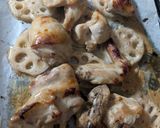 簡単★鶏ぶつ切りのオーブン焼き(ローストチキン)作り方6写真