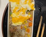 レンジソースチキンカツ味オムライス弁当作り方12写真