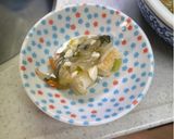 姉のリメイク・あんかけ揚げ餅作り方5写真