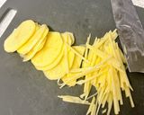 細切りじゃがいものナポリタン風炒め作り方3写真