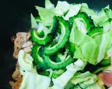 豚こまぎれ肉＆ゴーヤーの野菜炒め作り方2写真