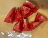 ２分で簡単！トマトとわかめのスープ作り方1写真
