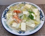 白菜と豆腐のアッサリ餡かけ作り方3写真