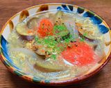 相葉マナブ☆ナスとトマトの卵スープ作り方4写真
