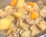夏ばて予防♡ニンニクと舞茸入り肉じゃが♡作り方3写真