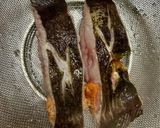子持ちカレイと焼きねぎの煮付け作り方3写真