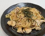 きのこと生姜の和風パスタ作り方8写真