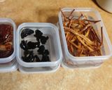 鶏の蒸物(鶏、椎茸と金針菜、木耳)作り方2写真