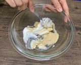 シークワーサー果汁で低糖質チーズケーキ♪作り方2写真