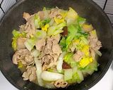 ご飯が秒殺♪ 白菜と豚バラ肉の塩あんかけ作り方7写真