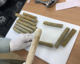 【大崎市】ごぼう甘辛揚げ【食育】作り方2写真