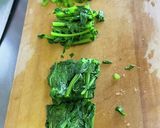 #無駄なし#大根菜と皮の#カレー粉味炒め作り方3写真
