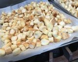 【保育園おやつ】お麩スナック作り方4写真