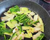 #無駄なし#大根菜と皮の#カレー粉味炒め作り方7写真