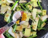 #無駄なし#大根菜と皮の#カレー粉味炒め作り方8写真