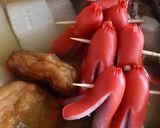 おでんにタコさん作り方1写真