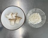 ふっくらジューシー！エリンギ鶏つくね作り方1写真