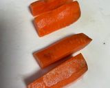 人参のグラッセ☆付け合わせに作り方1写真