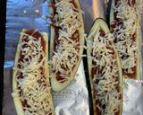 茄子のミートソースチーズ焼き作り方8写真