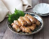 こんにゃくの豚巻き甘辛だれ作り方5写真