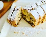 おすそ分けのラッピング　パウンドケーキ作り方1写真