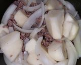 簡単！美味しい！ひき肉の肉じゃが作り方3写真